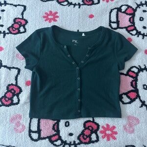 Pacsun basics women's crop top